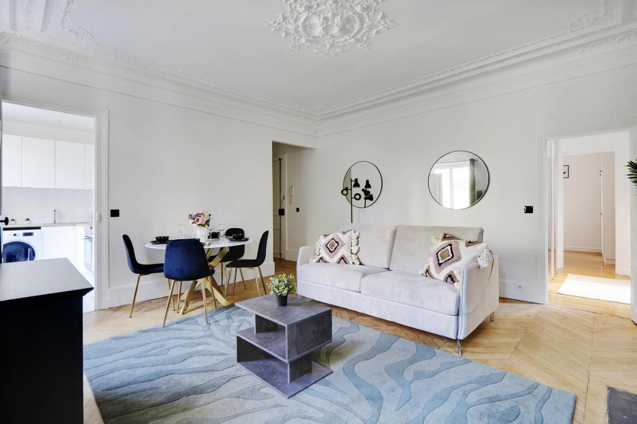 Charming Apartment - 1Br-4P - Parc Monceau Paris Luaran gambar